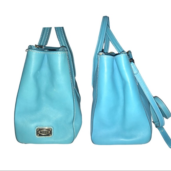 Authenticated Tod’s Blue Satchel Bag - Picture 14 of 14